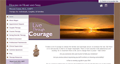Desktop Screenshot of healingofheartandsoul.com